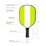 Guida alla scelta delle racchette da pickleball: materiali, peso e impugnatura