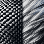 Comparison between carbon fiber and fiberglass textures