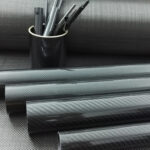 High-quality carbon fiber being produced