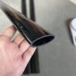 Oval carbon fiber tube applied in an innovative project