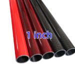 High-quality 1 inch carbon fiber tube in industrial use